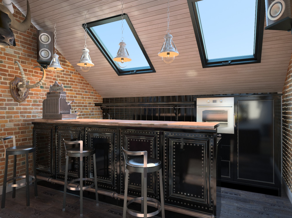 Интерьеры в таунхаусе.