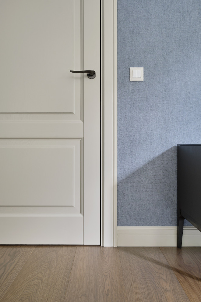 Кантри Ral 1013 в интерьере дома