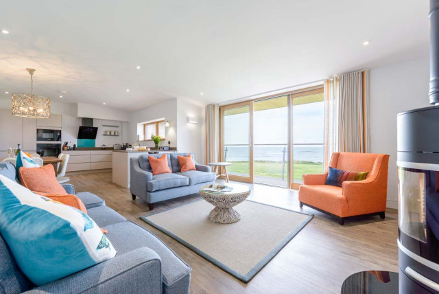 Atlantic View, Widemouth Bay beach-style-living-room