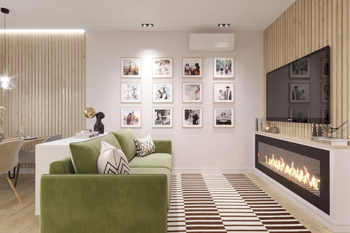 Проект квартиры 80 кв.м. для семьи из г.Москва