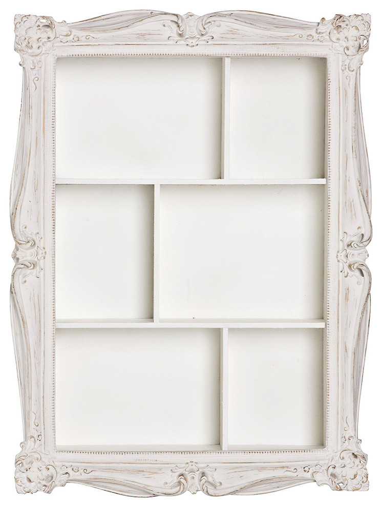 Arthouse Cluster Shelves in White - Traditional - Display And Wall