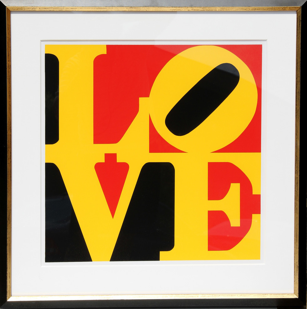 Robert Indiana "The German Love" Serigraph