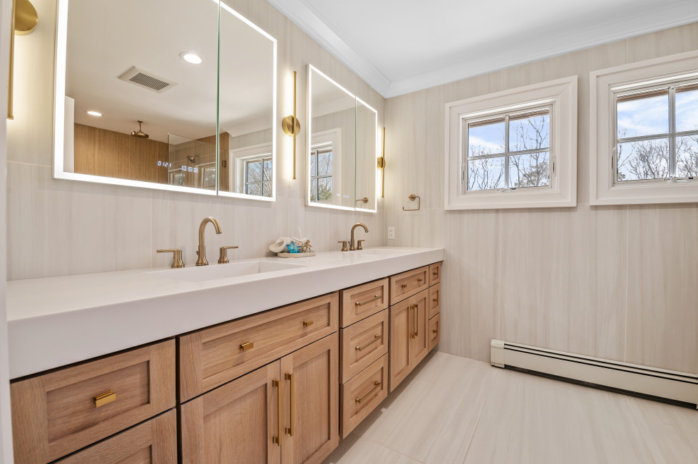 Coastal Spa Primary Bathroom