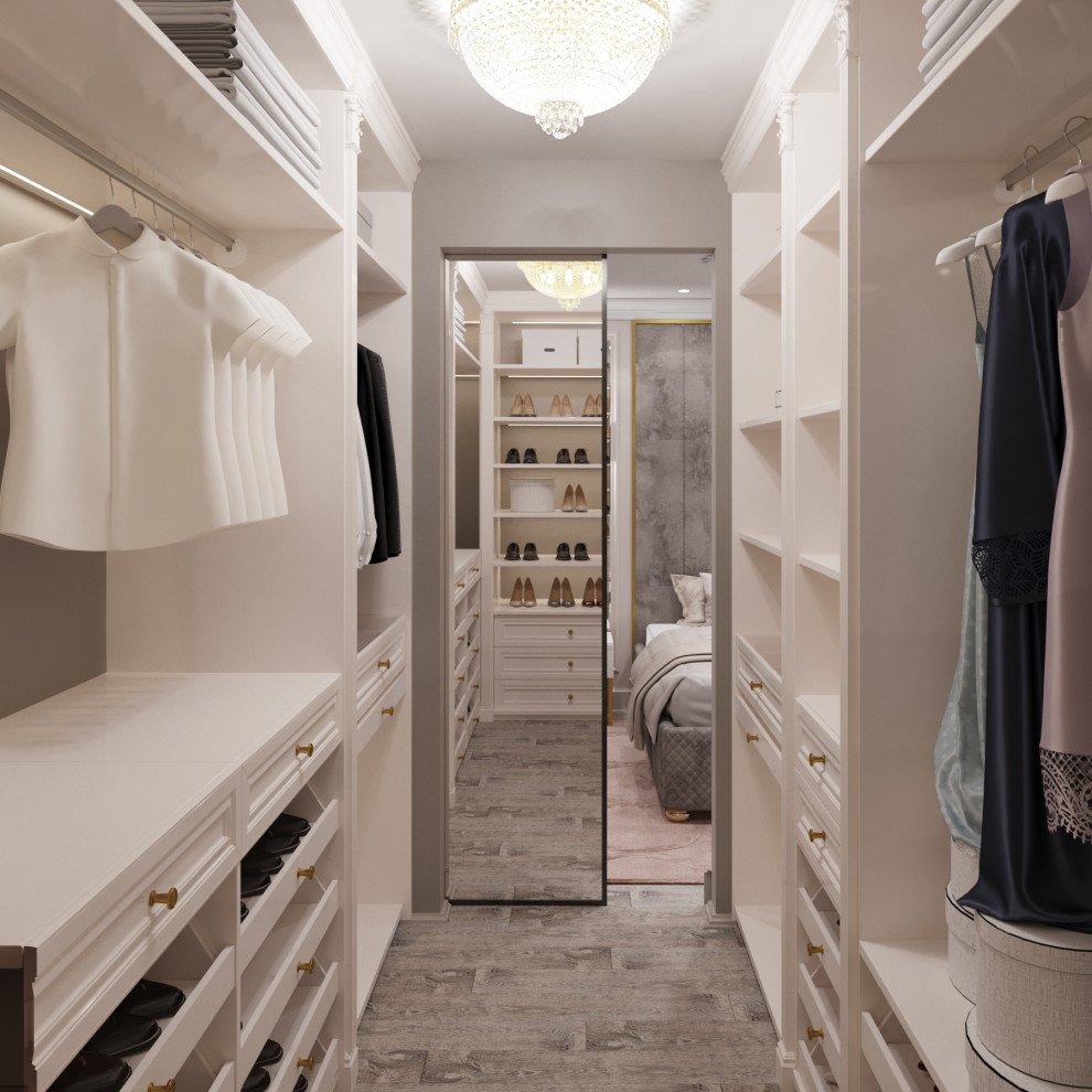 Визуализация гардеробной.