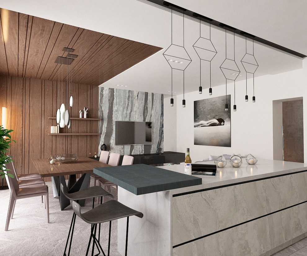 Интерьер таунхауса 400 м.кв.