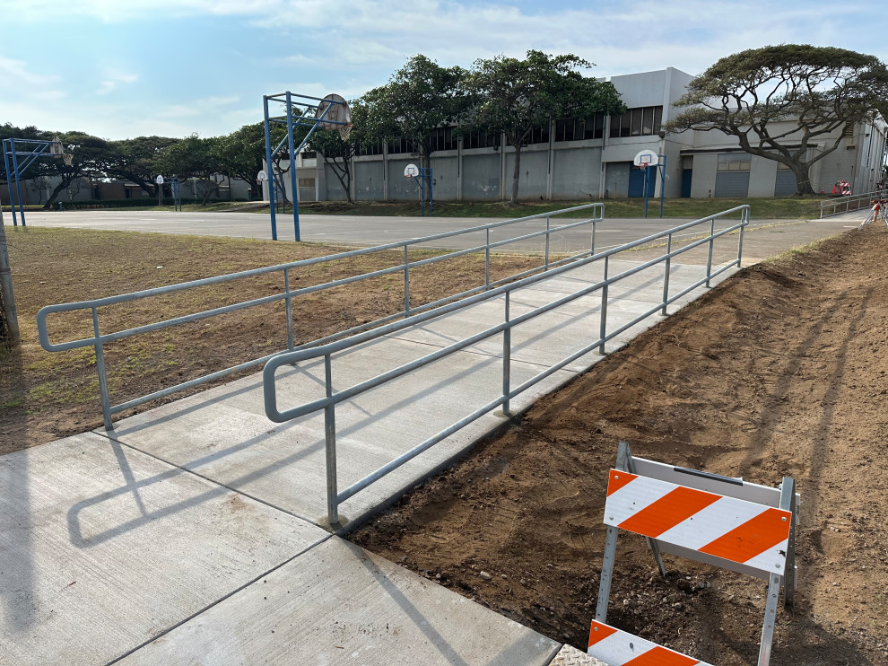 Maui High School - Handrails