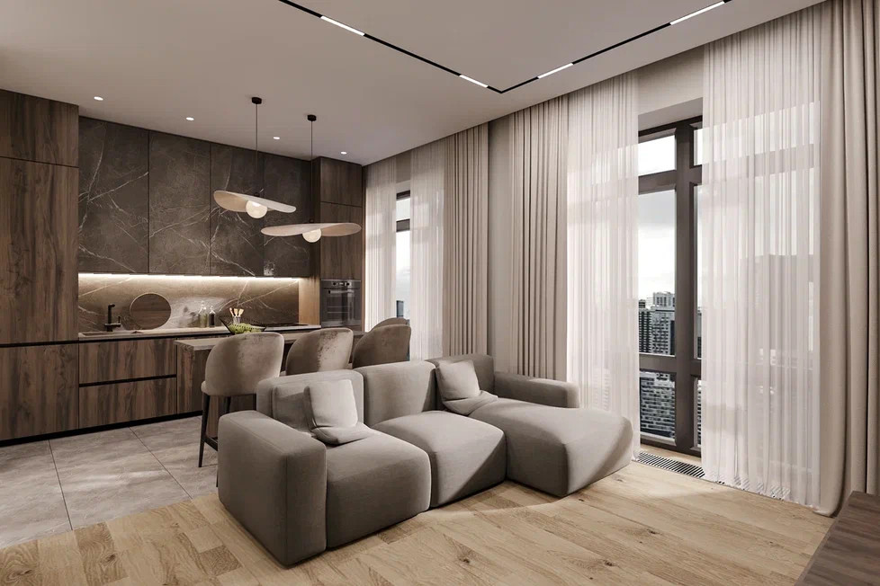 Ремонт квартиры (видовой) для молодой пары