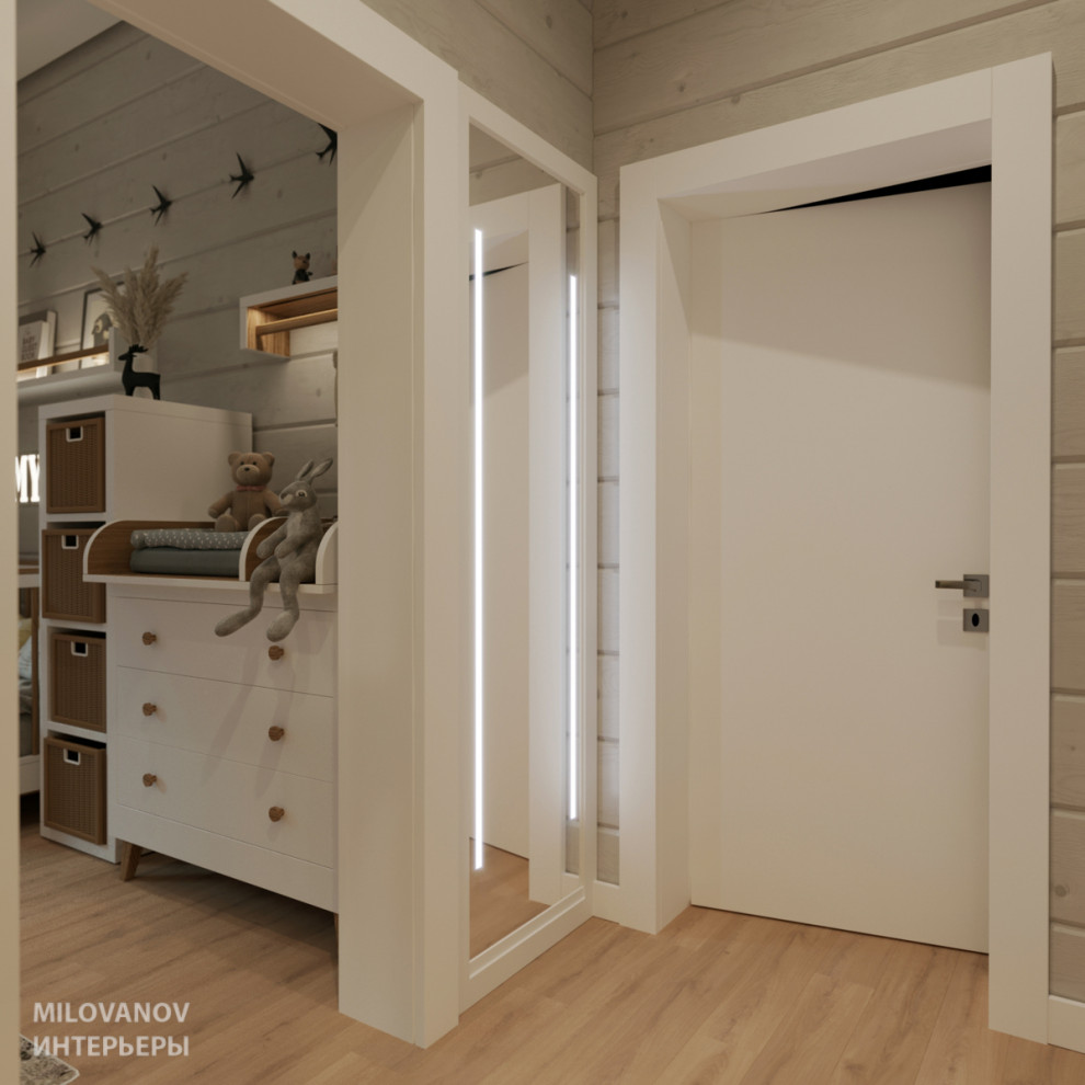 ДОМ ИЗ КЛЕЕНОГО БРУСА