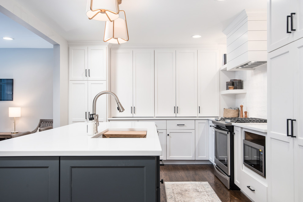 Transitional kitchen photo in Chicago