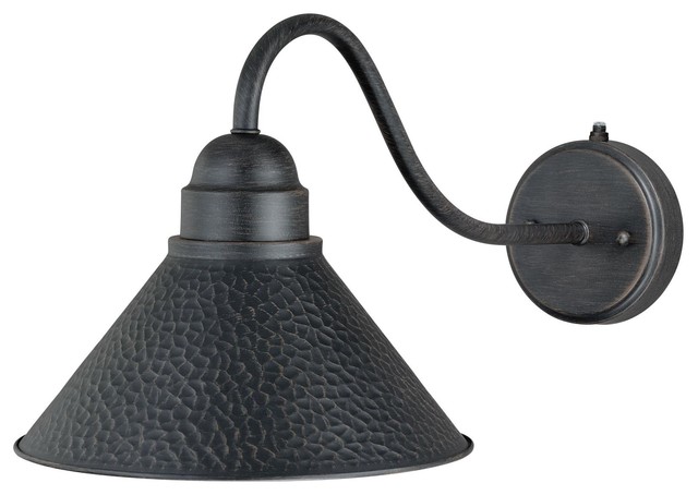 Vaxel Lighting T0197 Outland 10 Outdoor Wall Light Aged Iron Vaxel Lighting T0197 Outland 10 Outdoor Wall Light Aged Iron Rustic Lights And Sconces By Hansen Whole