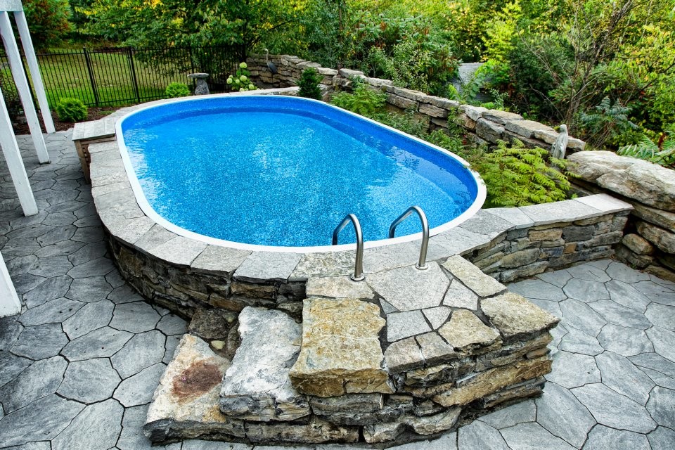 Semi-Inground Pools - Traditional - Pool - Ottawa - by ...