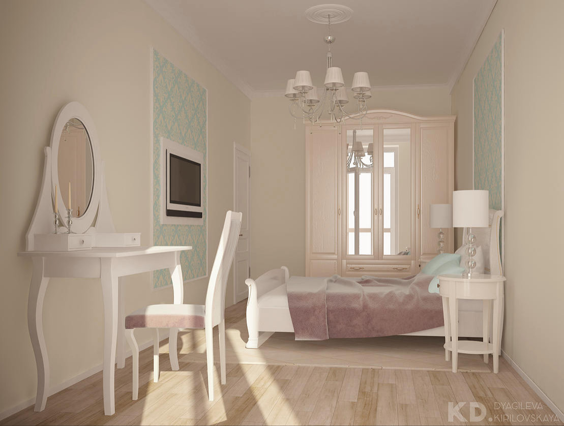 Классический стиль, 89 кв м