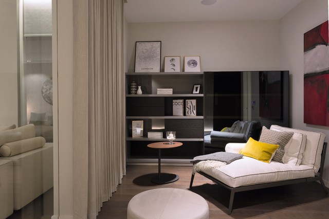 Notting Hill House Development 3 - Study contemporaneo-despacho
