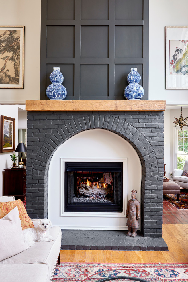 Living Room Fireplace Sitting Area