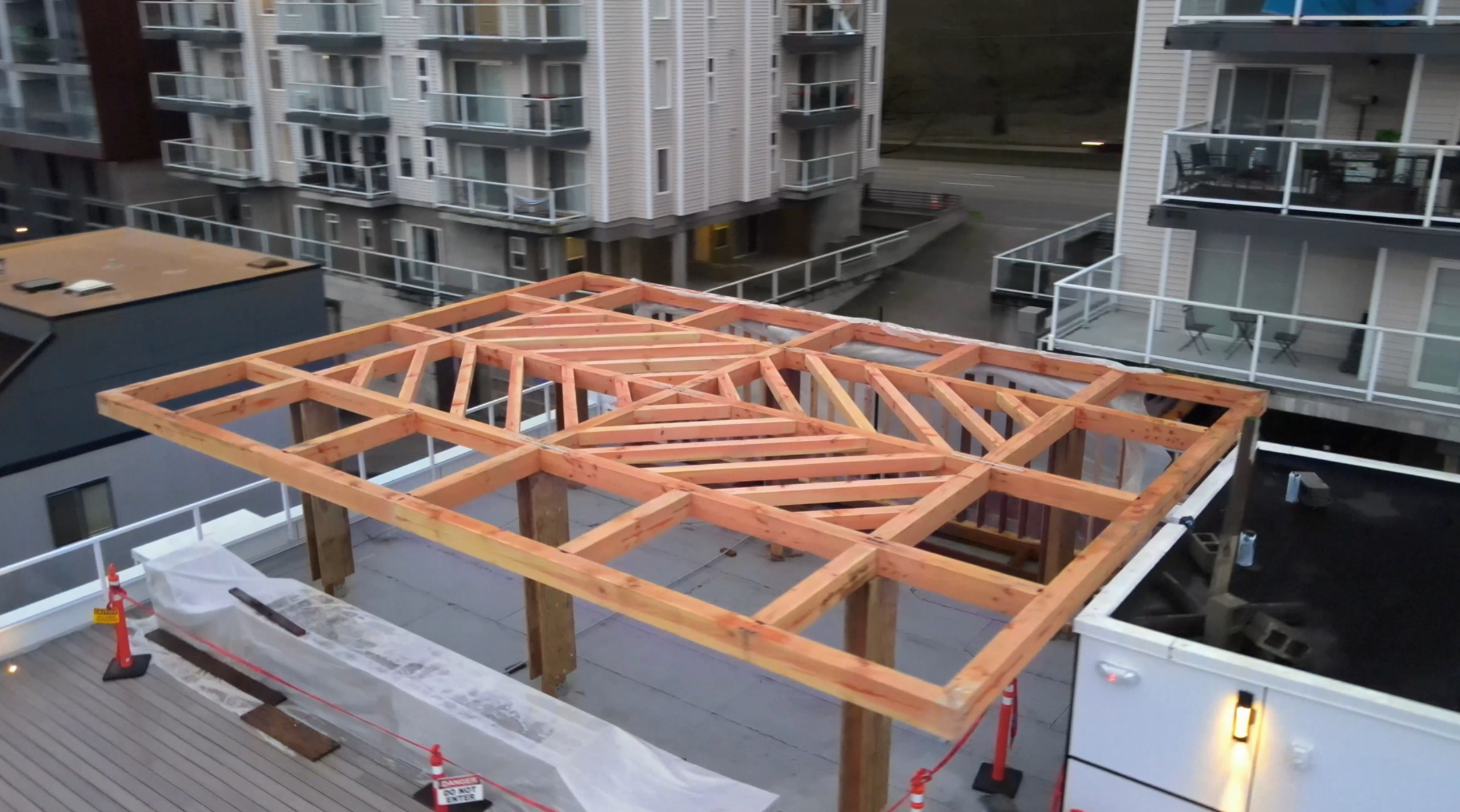 Westlake Pergola, completed 3