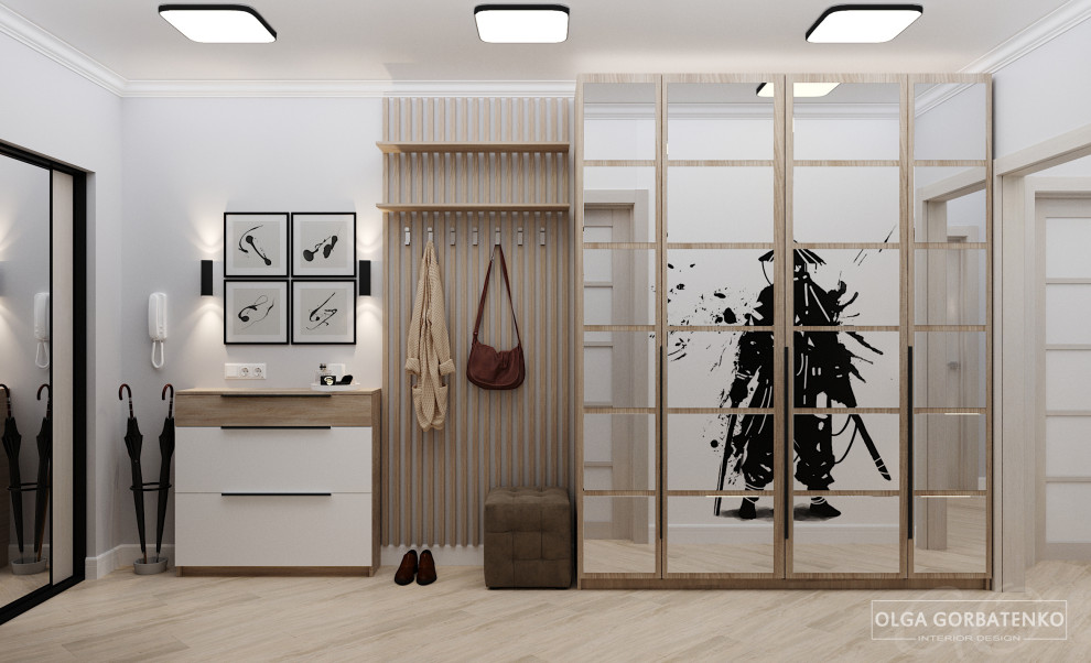 Прихожая с японским акцентом