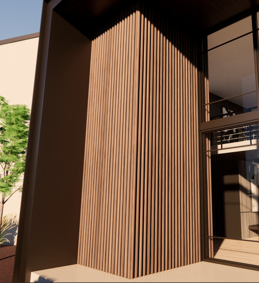 Best Material for Exterior 1x1 Walnut Slats?