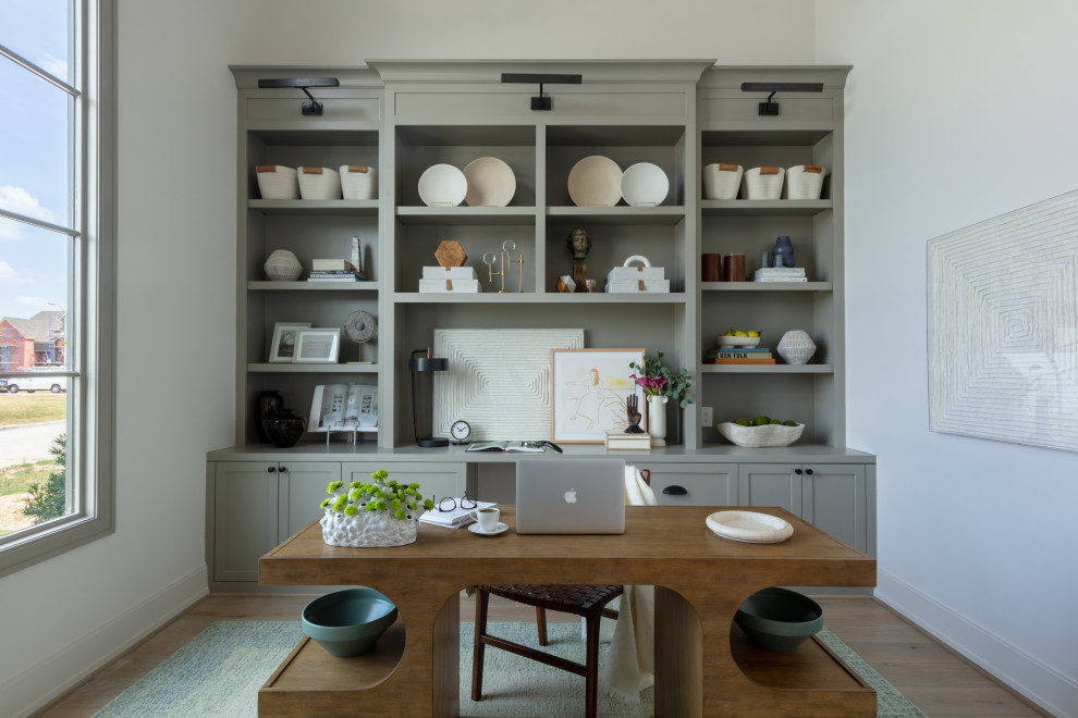 Small Transitional Office Building Custom Design | Build: Lake Kent Transitional - Transitional - Home ...