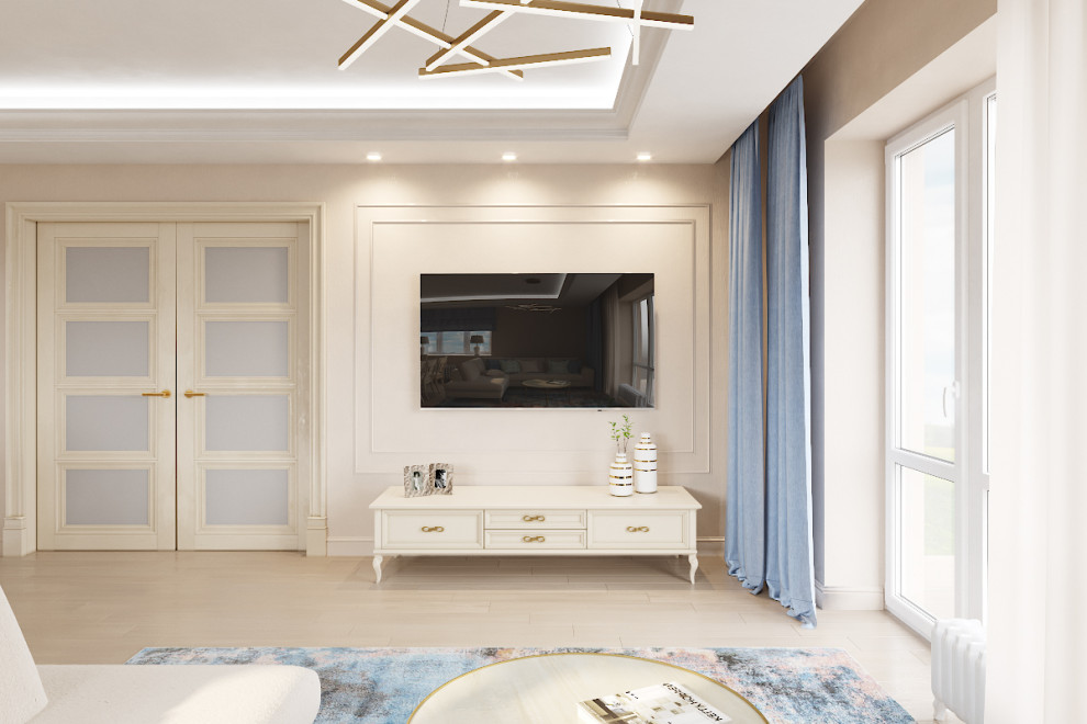 Проект квартиры "Голубая нега"