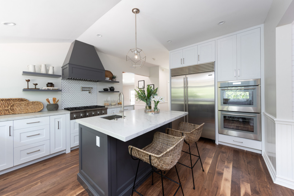 Mulholland Drive- Bel Air - Beach Style - Kitchen - Los Angeles - by ...