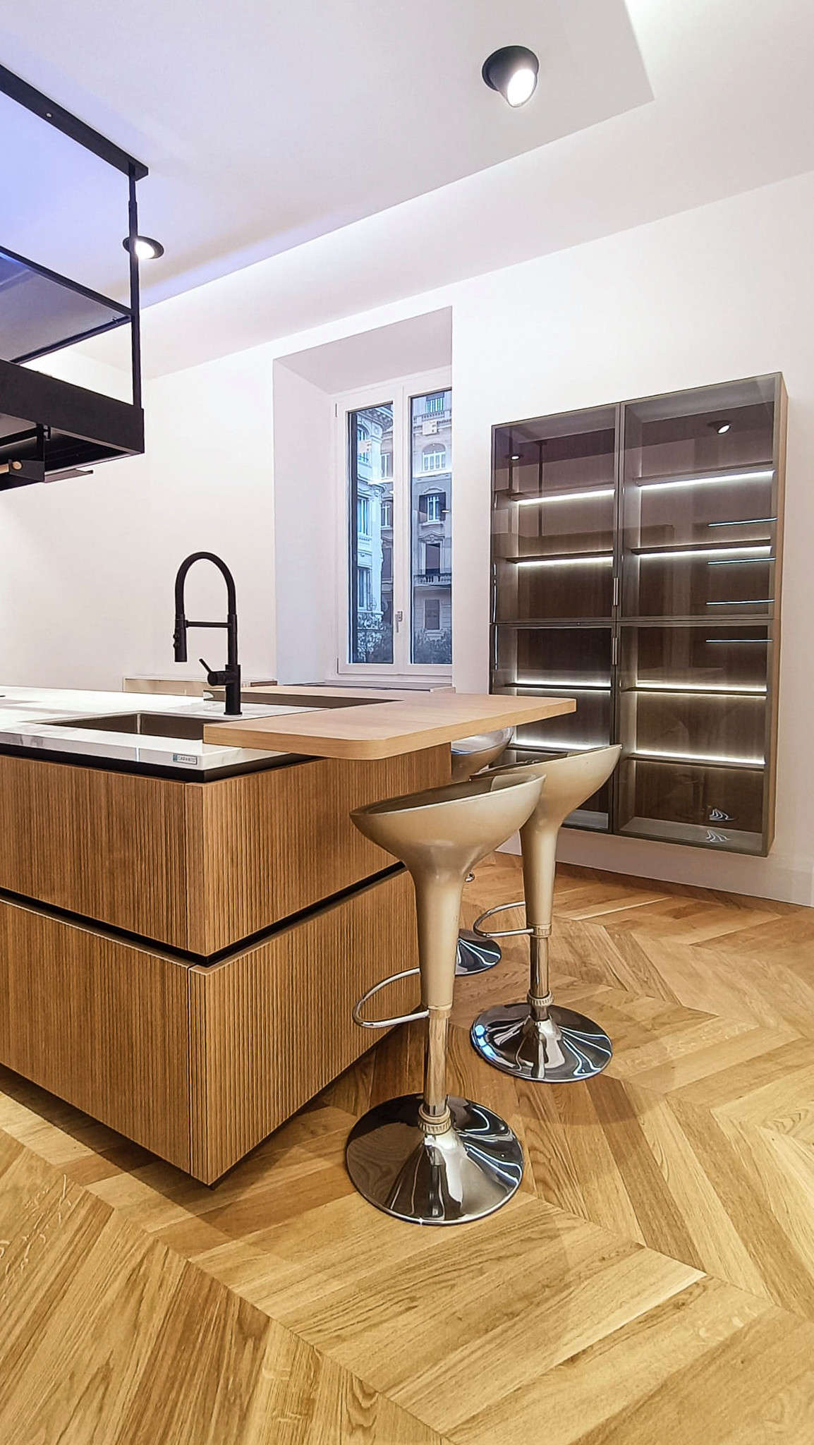 Un grande appartamento in zona Parioli