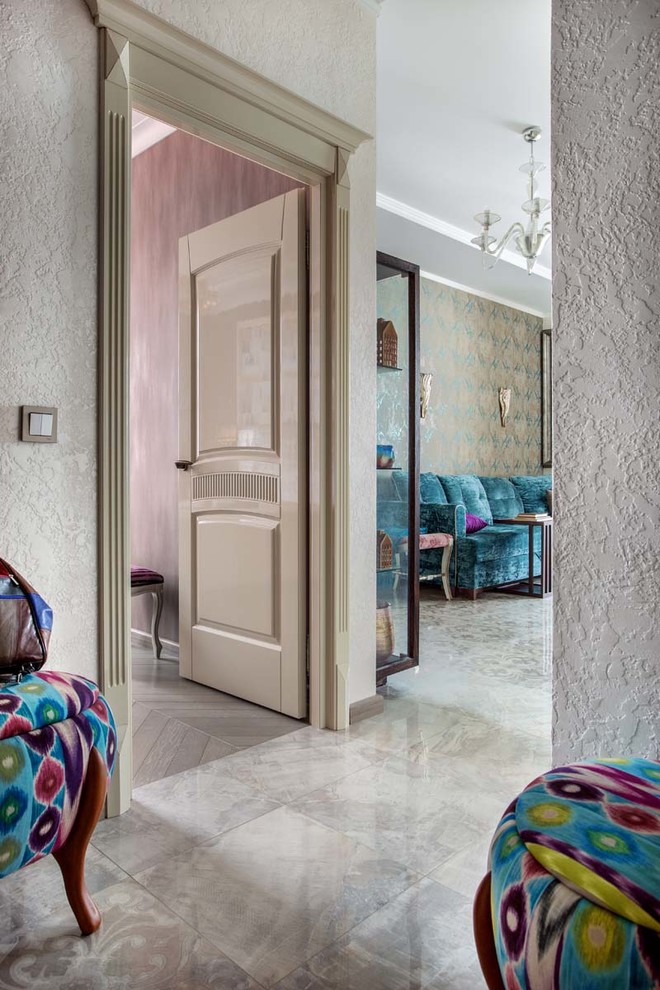 Квартира с ромбами