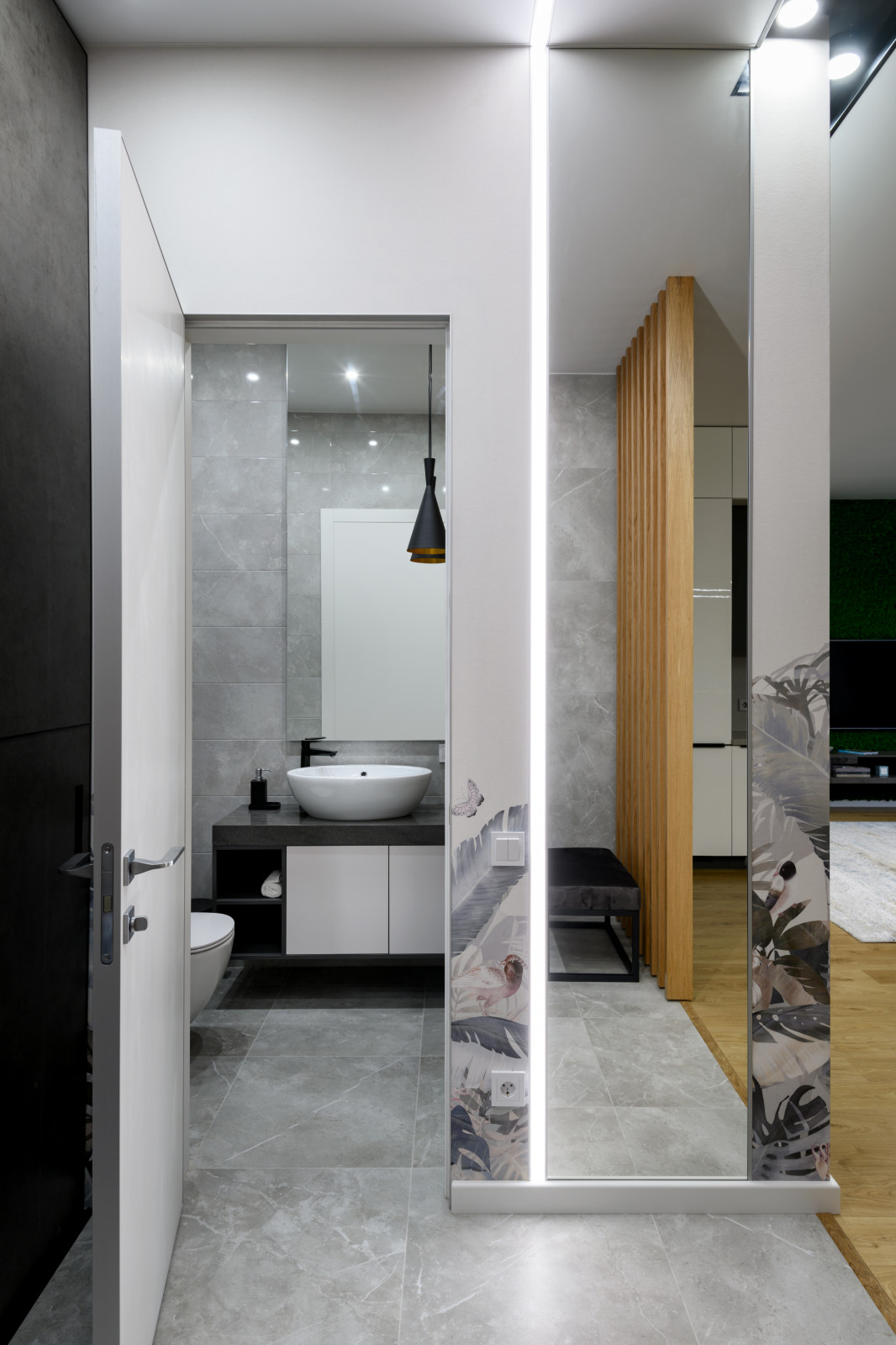 Просторная квартира с природными акцентами