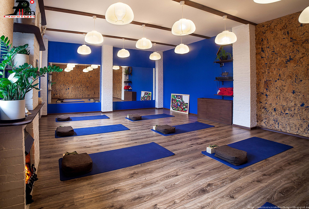Дизайн студии Йоги и массажа Мяtа