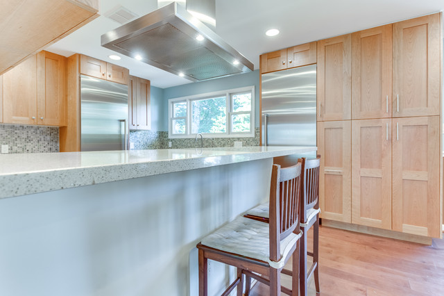 Transitional Kitchen Remodel Fairfax, VA by Reico Kitchen & Bath - Transitional - DC Metro - by ...