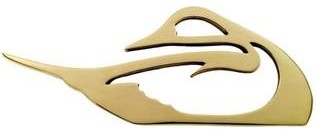 Pintail Duck Trivet, Polished