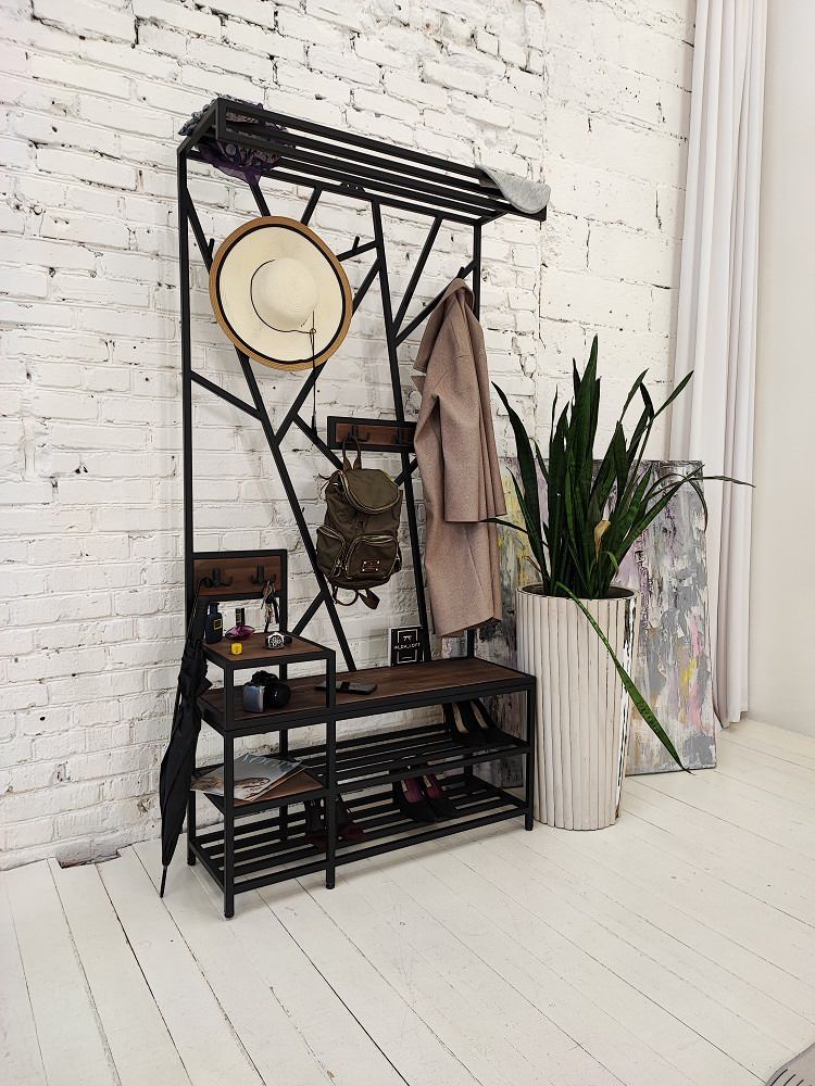 Прихожая в стиле лофт Мега