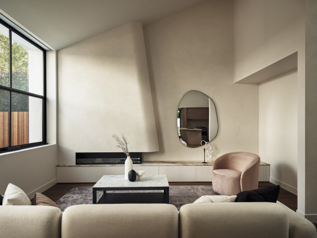 Double Bay Residence modern-living-room