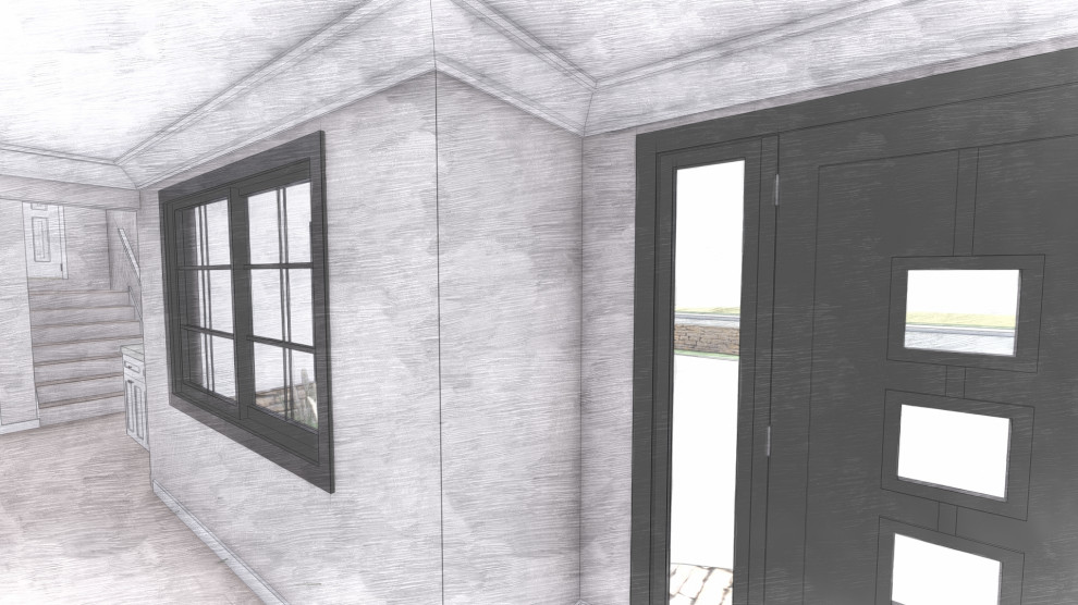 The Zvagelsky Deck and Front Remodel
