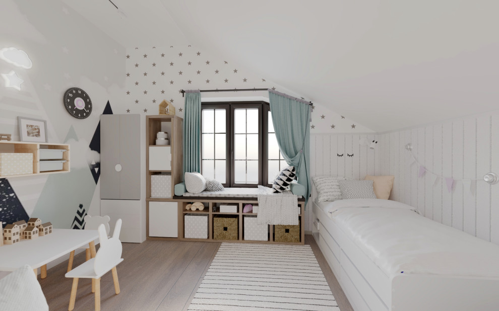 Детская в скандинавском стиле