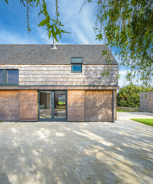 GRIGNOU & STEPHAN architectes, maison de vacances, Combrit (29) contemporary-house-exterior
