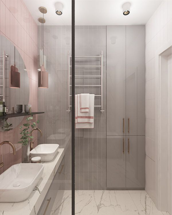 Квартира "Морской бриз" в стиле сканди 90 кв.м. в