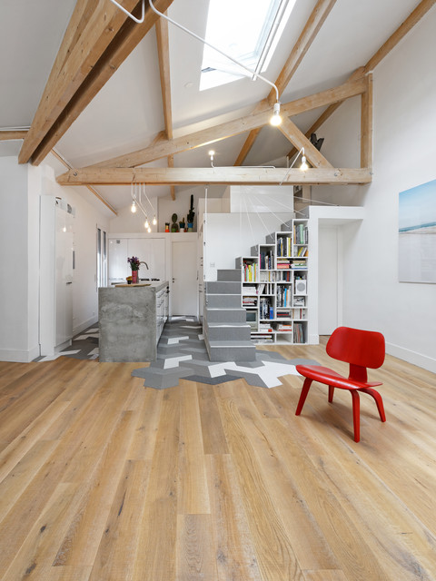 Belleville Hills trendy-dagligstue