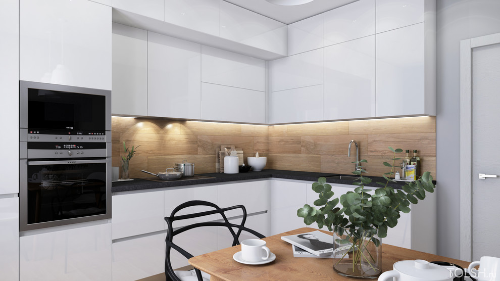 С зелёным акцентом