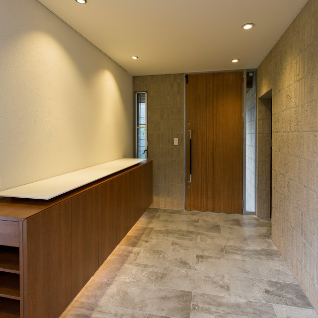 大谷町の家／コートハウス moderno-entrada