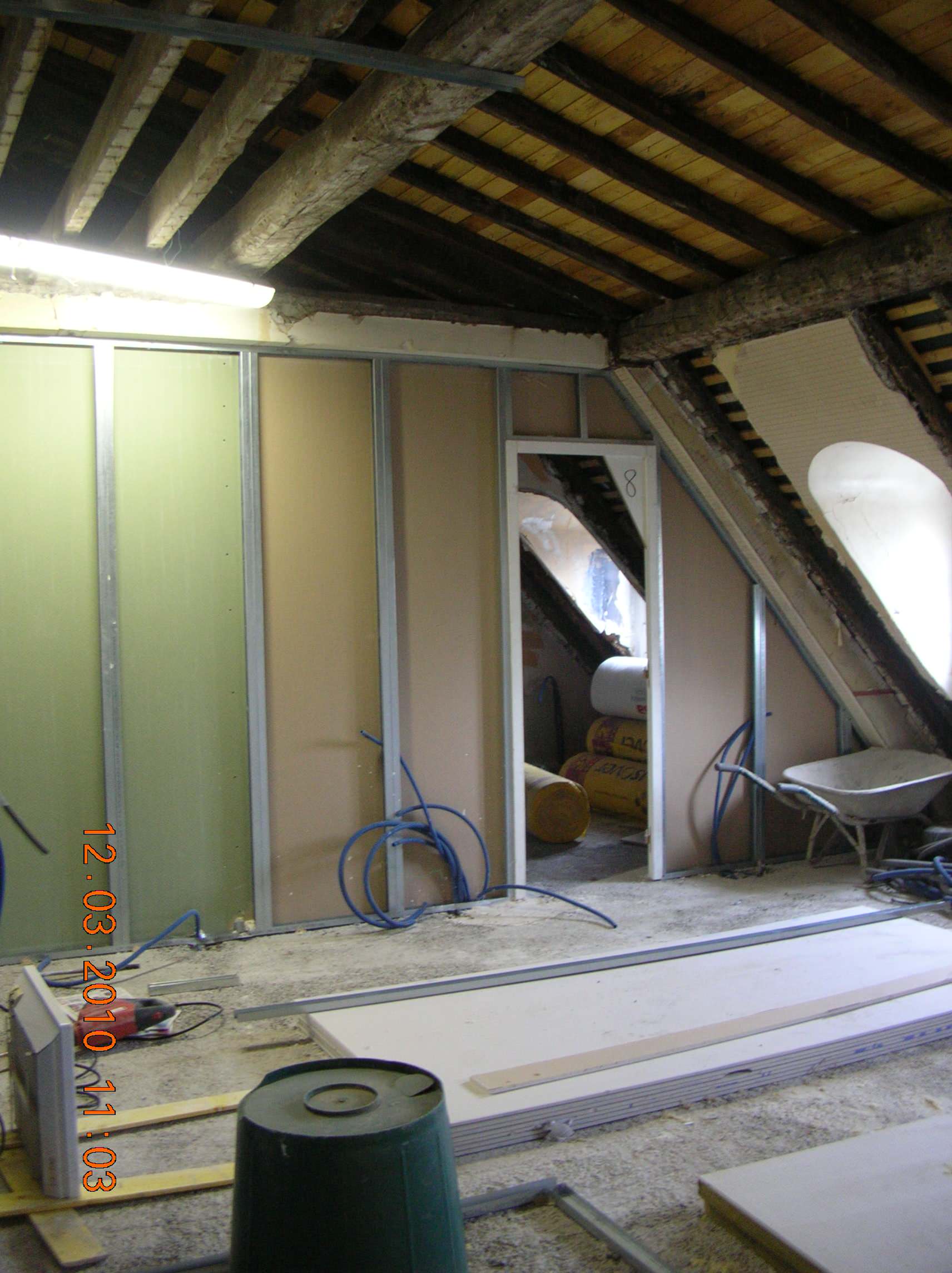 Projets rénovation sous comble 3 appartements