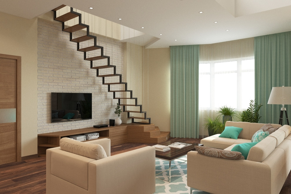 Современная квартира с выходом на крышу