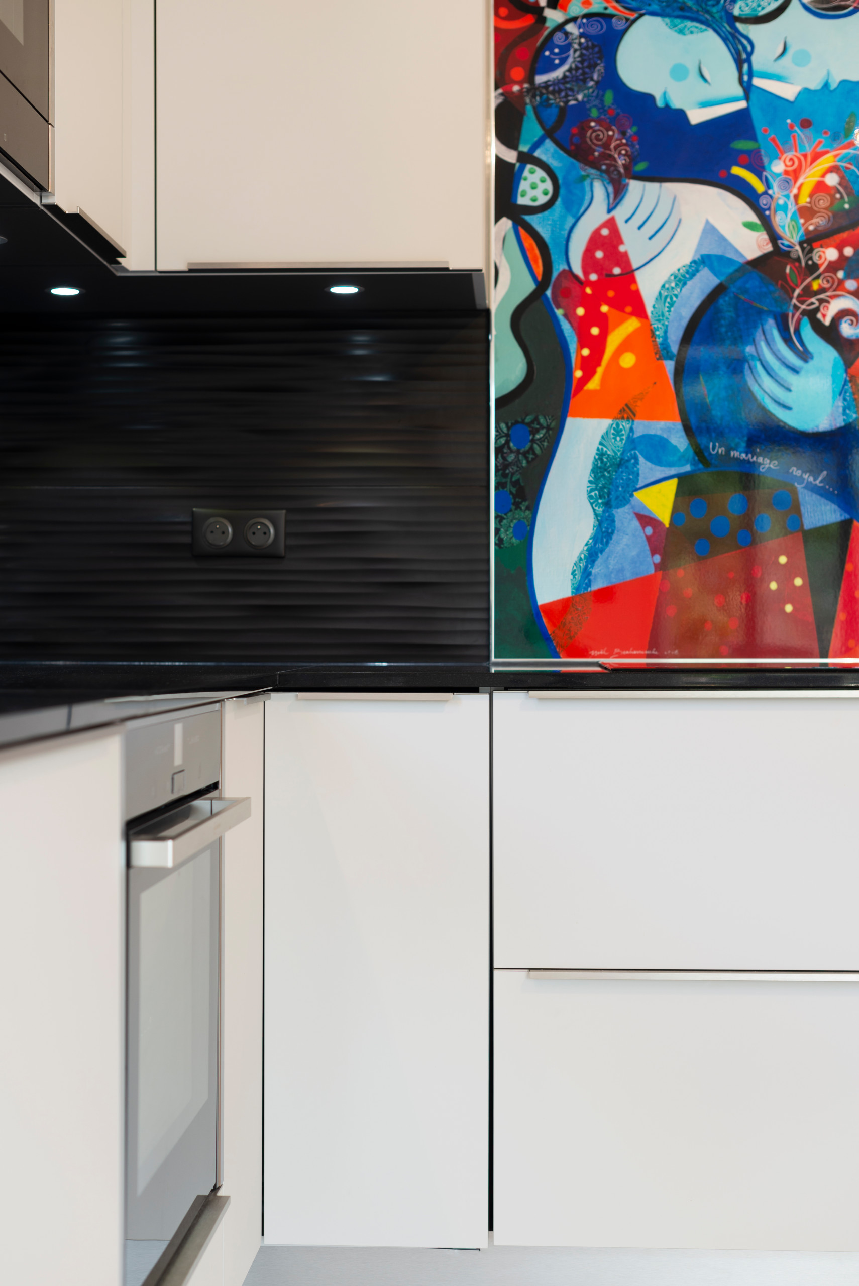 Rencontre entre cuisine et galerie d'arts