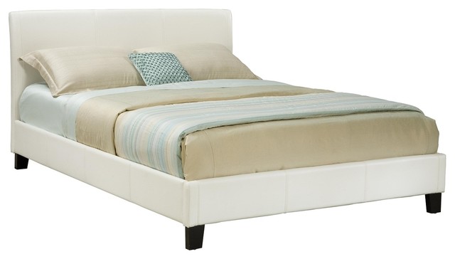 Standard Furniture New York King Platform Bed, Ivory 93965