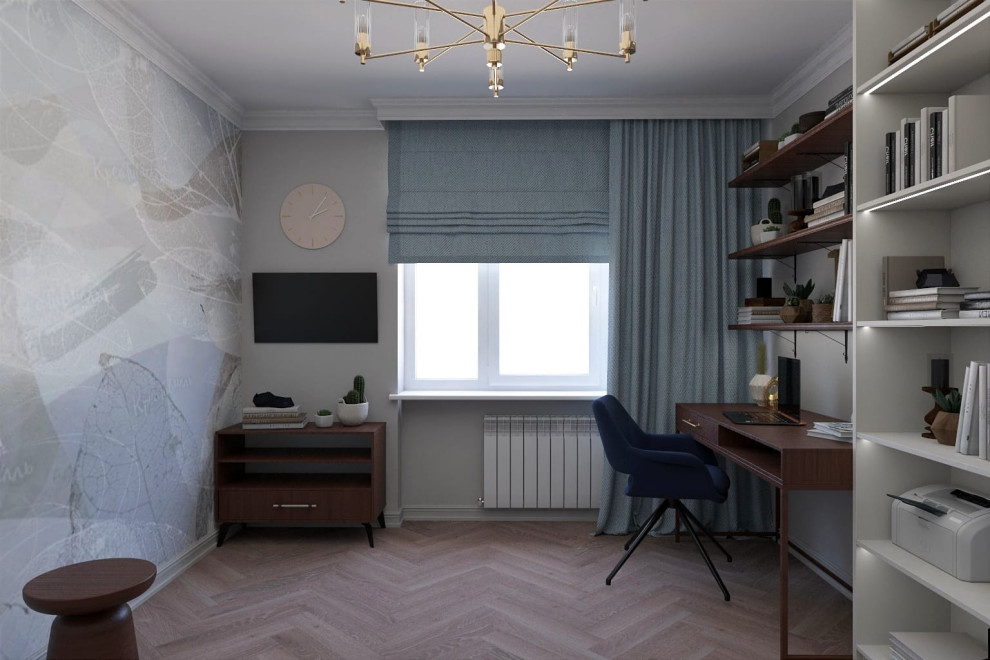 Двухкомнатная квартира рядом с видом на Аптекарский огород