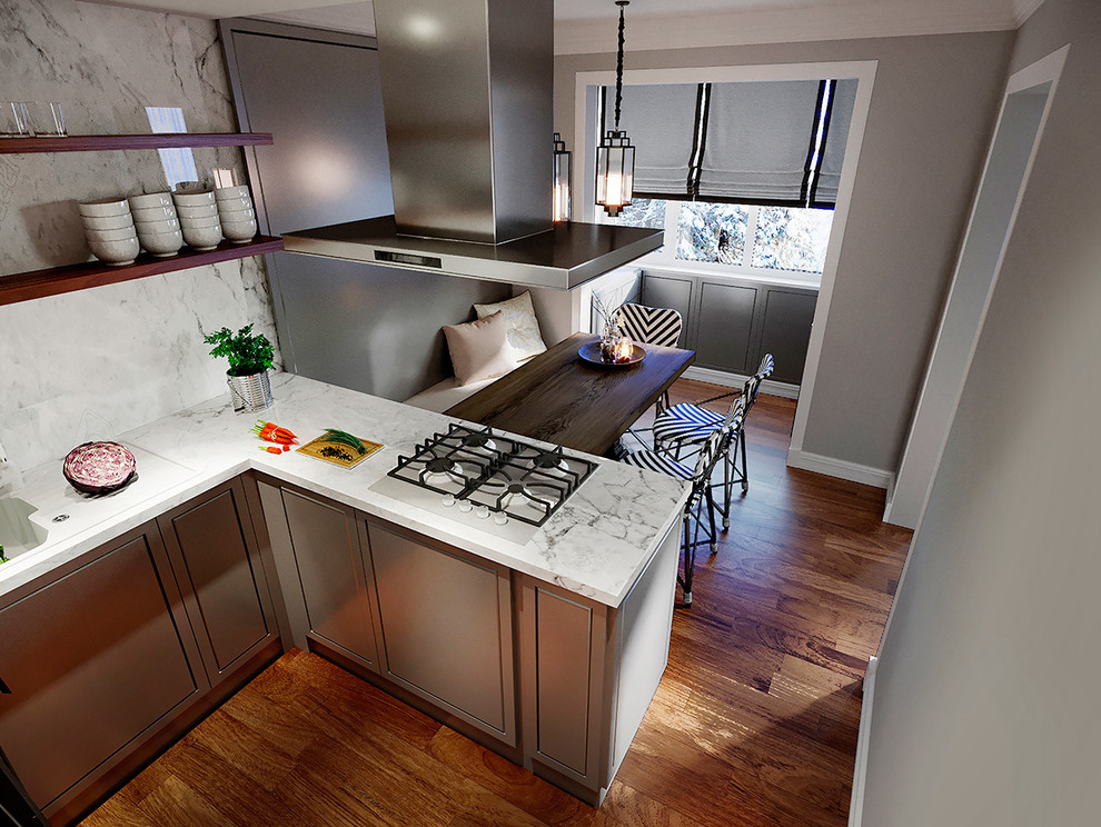 3D-визуализация кухни (Анастасия Рыкова, Дизайн-студия S-style)