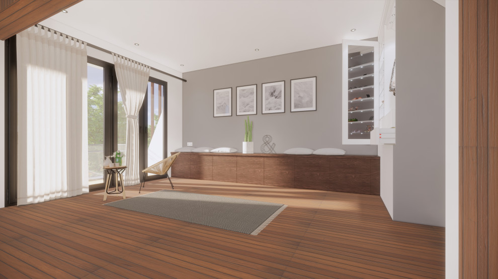 Attic Design - Walk in Closet - CGI