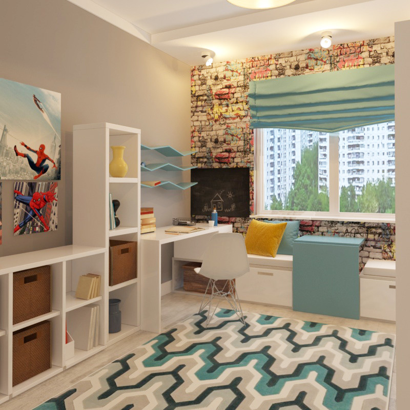 Дизайн интерьера детской