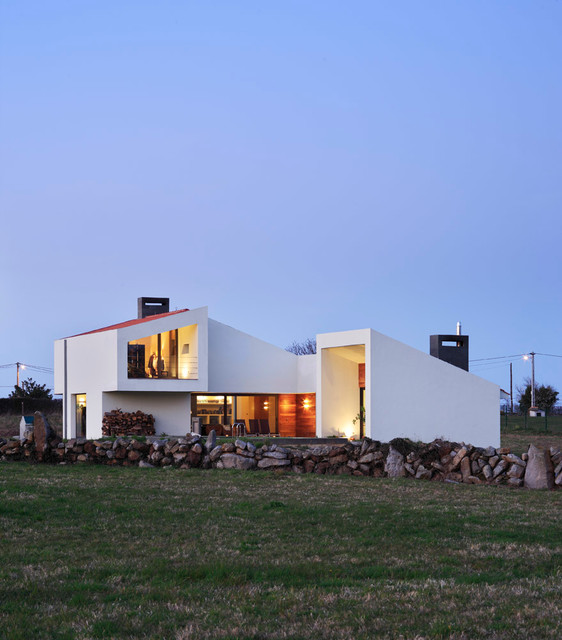 Vivienda en Arg&uuml;ero, Villaviciosa di-transizione-facciata