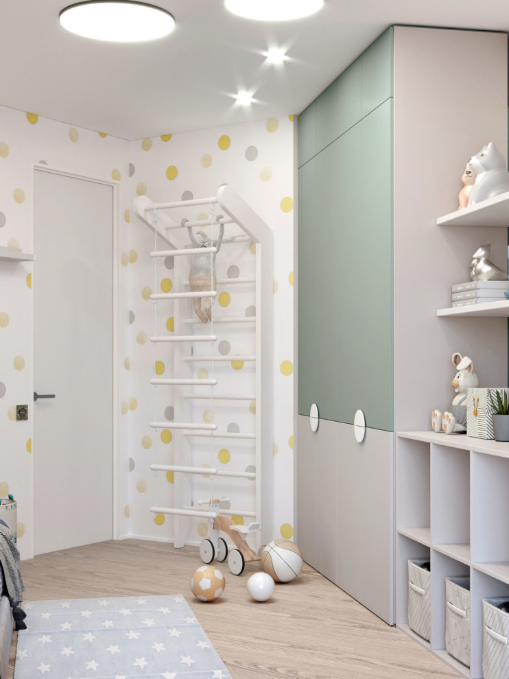 Минималистичная квартира в светлых тонах в ЖК Кристалл