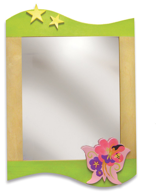 Erfly Fairy Wall Mirror Contemporary Kids Mirrors Santa Erfly Fairy Wall Mirror
